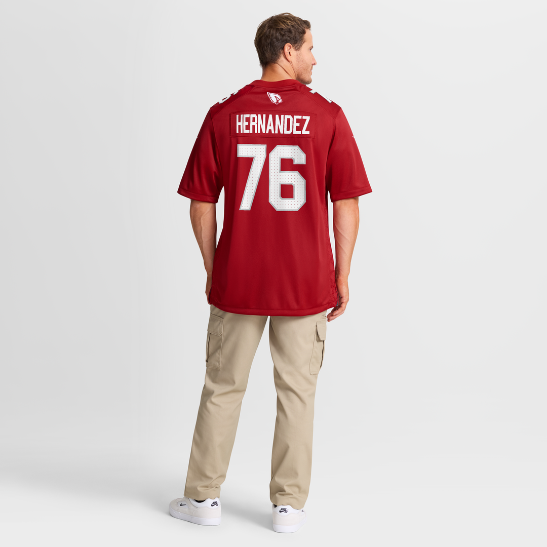 Arizona Cardinals Will Hernandez Nike Cardinal Game Jersey product image 8