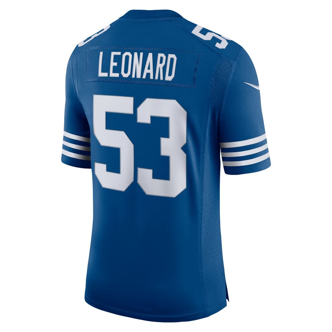 Men's Indianapolis Colts Darius Leonard Nike Royal product image 3
