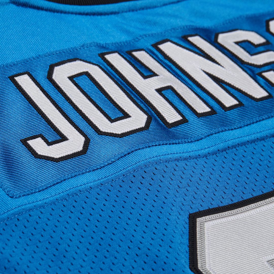 Men's Detroit Lions Calvin Johnson Mitchell & Ness Black product image 23