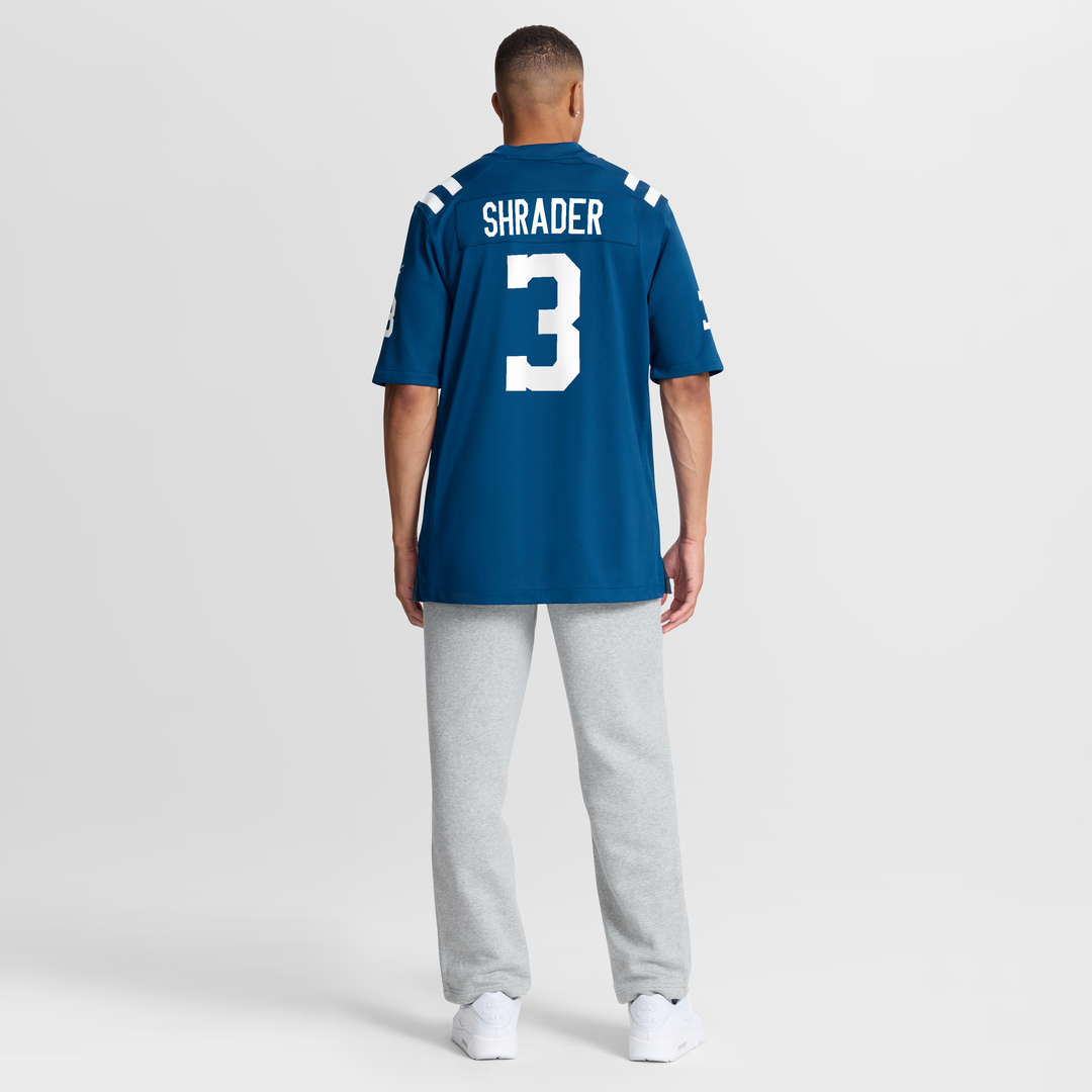 Men's Indianapolis Colts Spencer Shrader Nike Royal Team product image 10