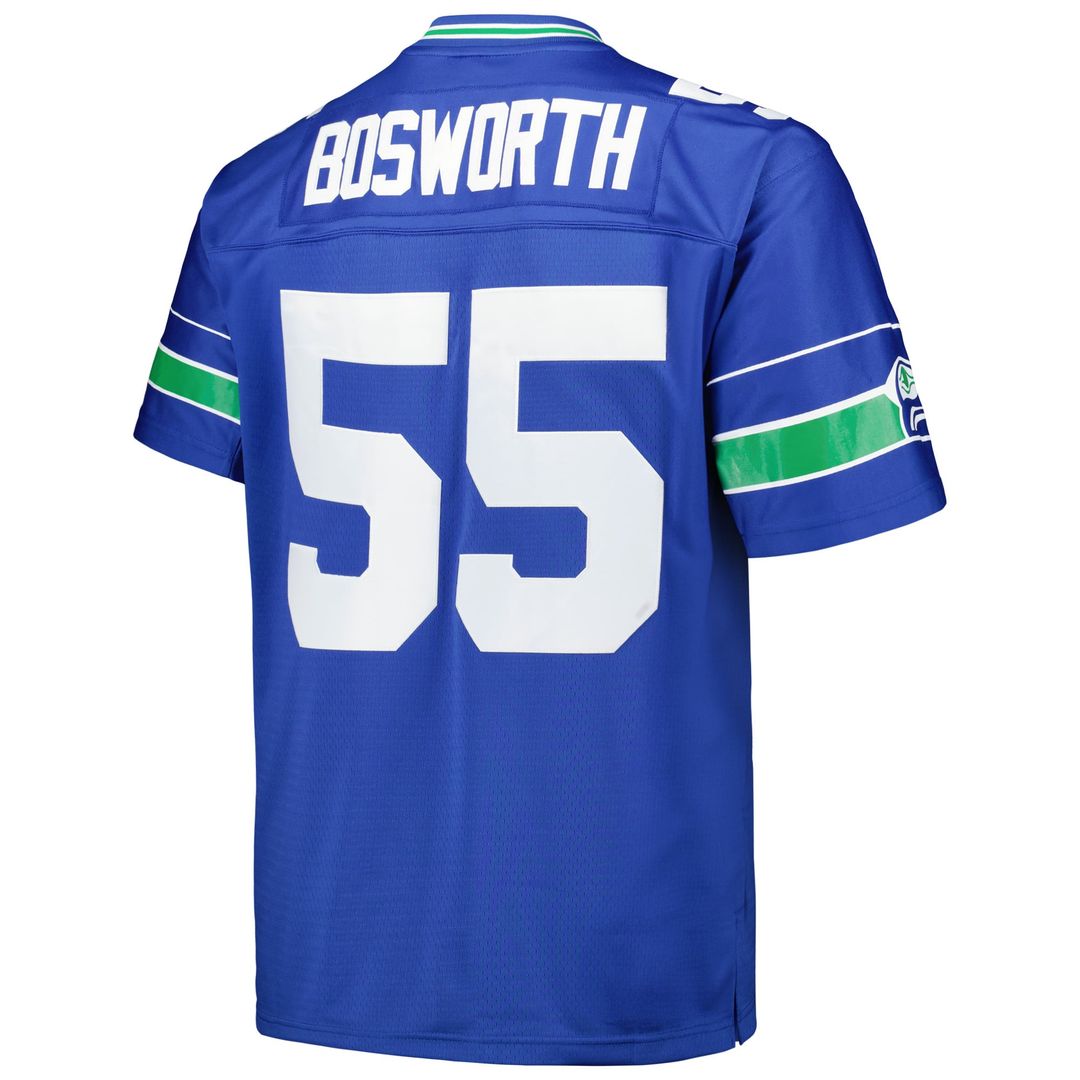 Seattle Seahawks Brian Bosworth Mitchell & Ness Royal Big & product image 3