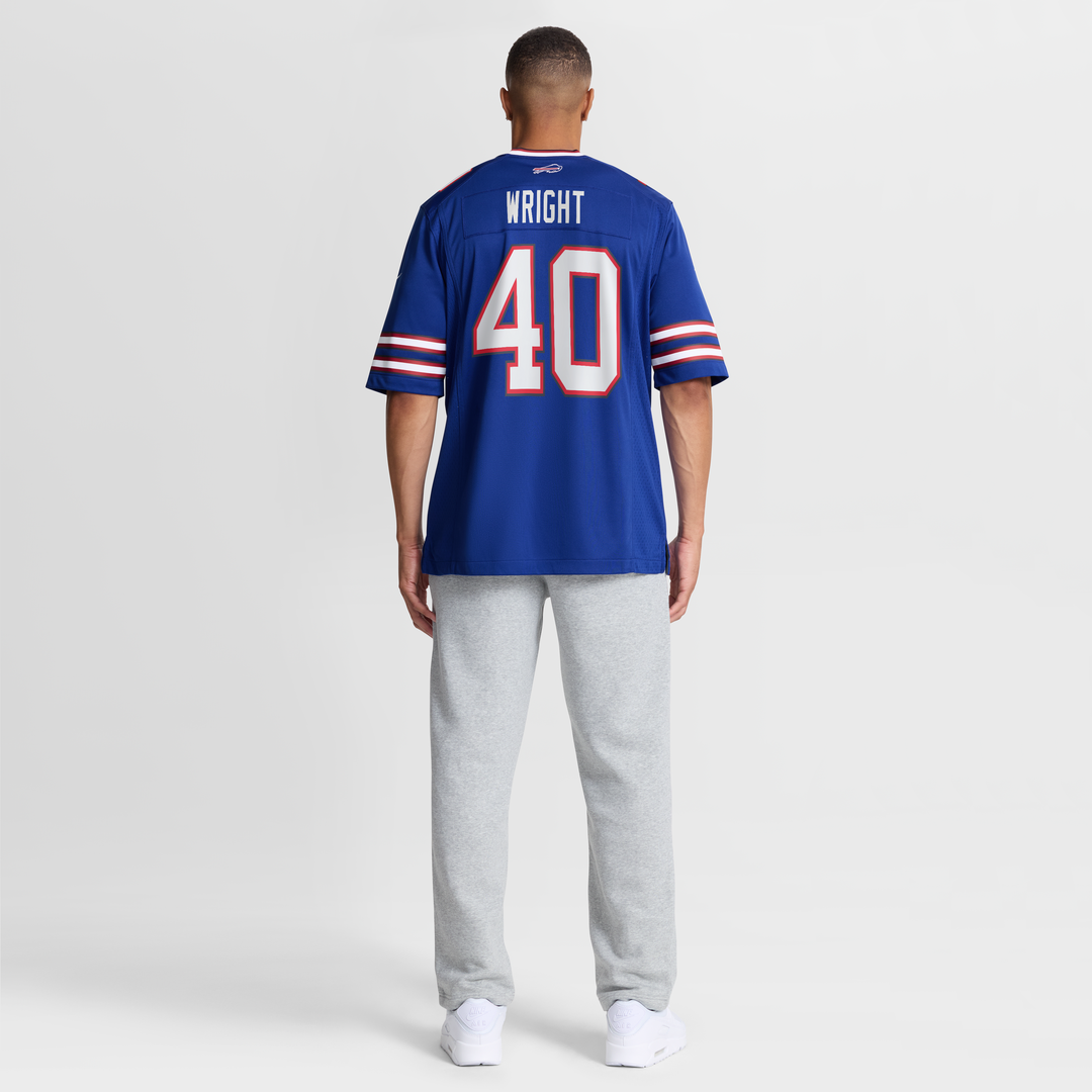 Men's Buffalo Bills Matthew Wright Nike Royal Team Game product image 5