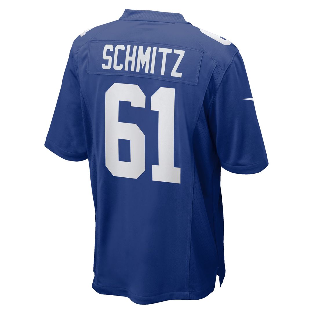 New York Giants John Michael Schmitz Nike Royal Game Jersey product image 3