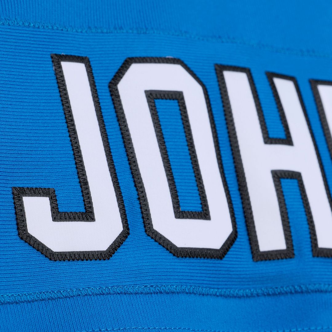 Men's Detroit Lions Calvin Johnson Mitchell & Ness Blue product image 7