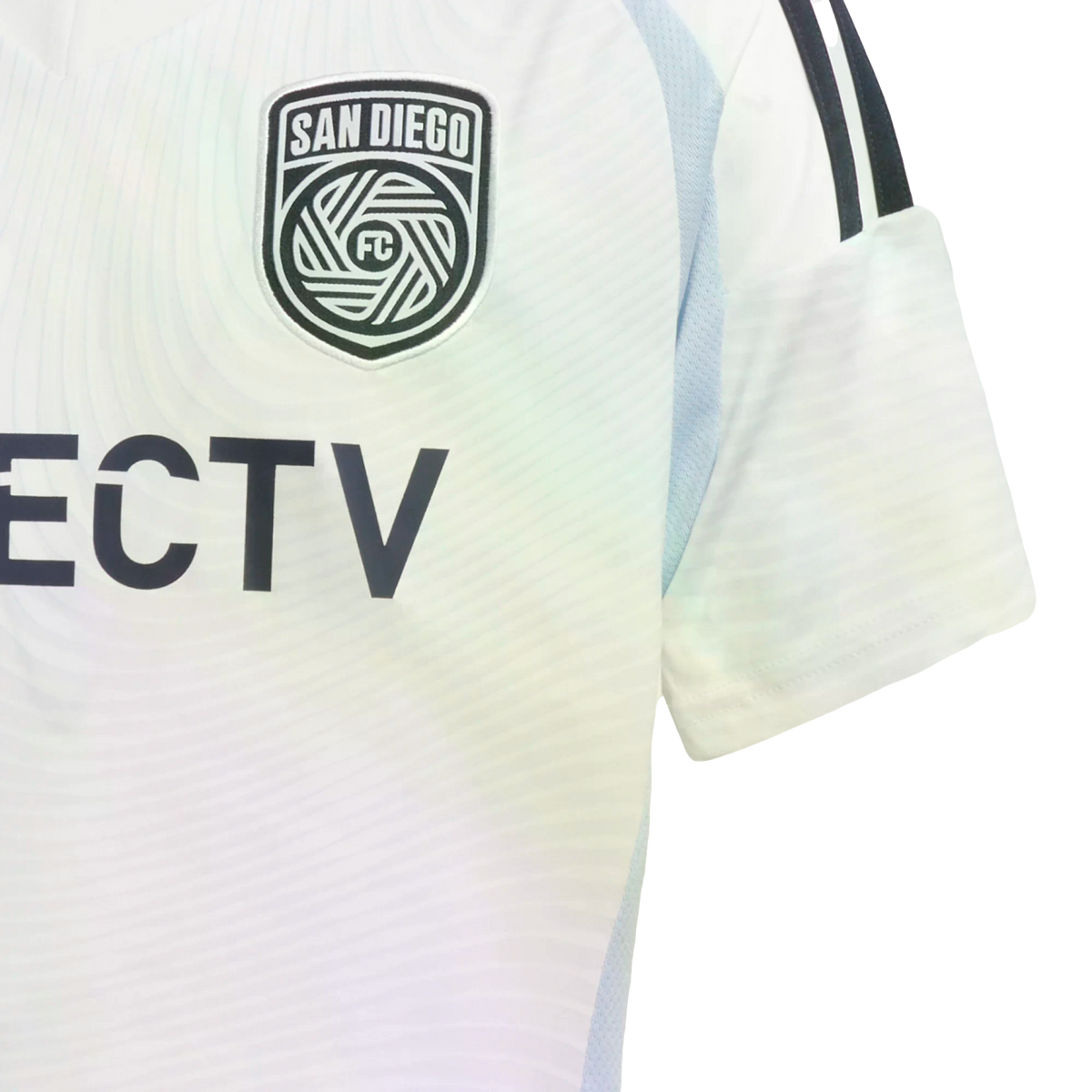 Adidas San Diego FC 25/26 Youth Away Jersey product image 3, provided for visual reference and product detail review
