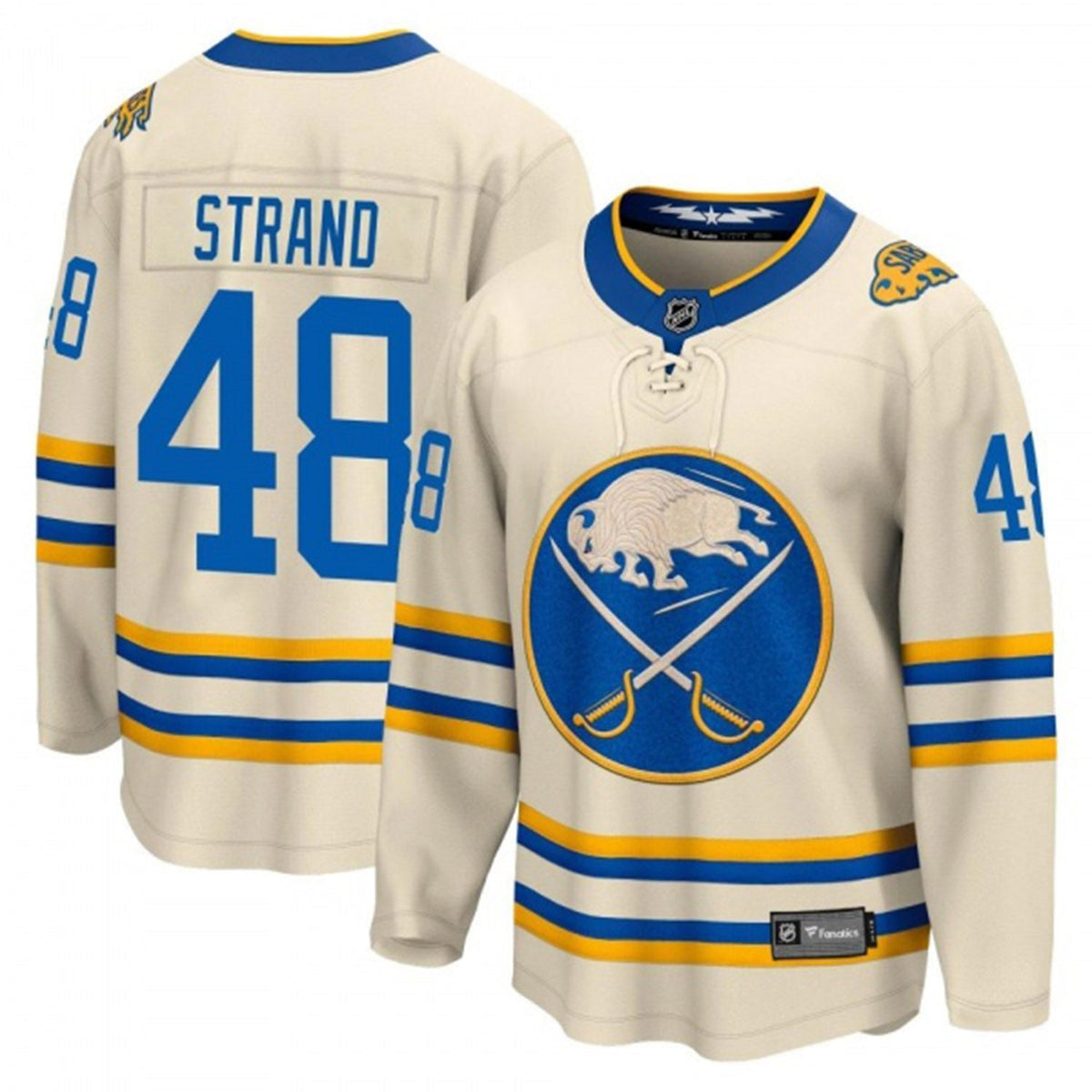 Austin Strand Buffalo Sabres 48 Jersey product image 5, provided for visual reference and product detail review