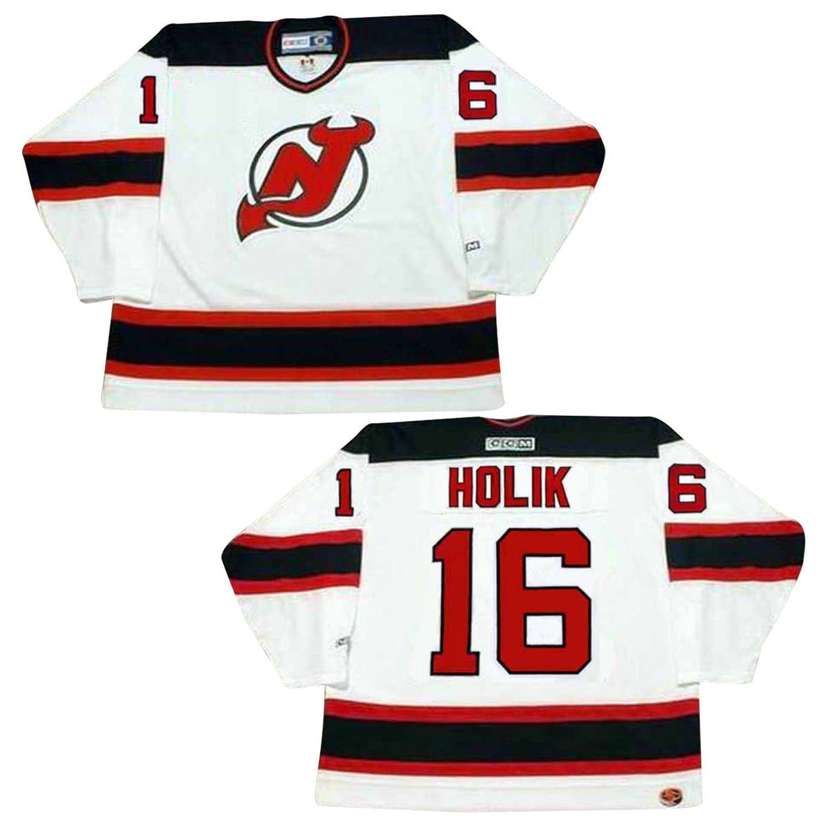 Bobby Holik New Jersey Devils 16 Jersey product image 1, provided for visual reference and product detail review