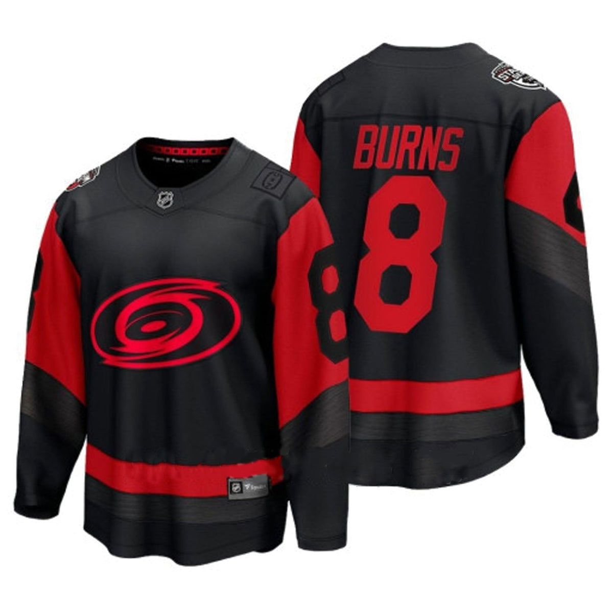 Brent Burns Carolina Hurricanes 8 Jersey product image 4, provided for visual reference and product detail review