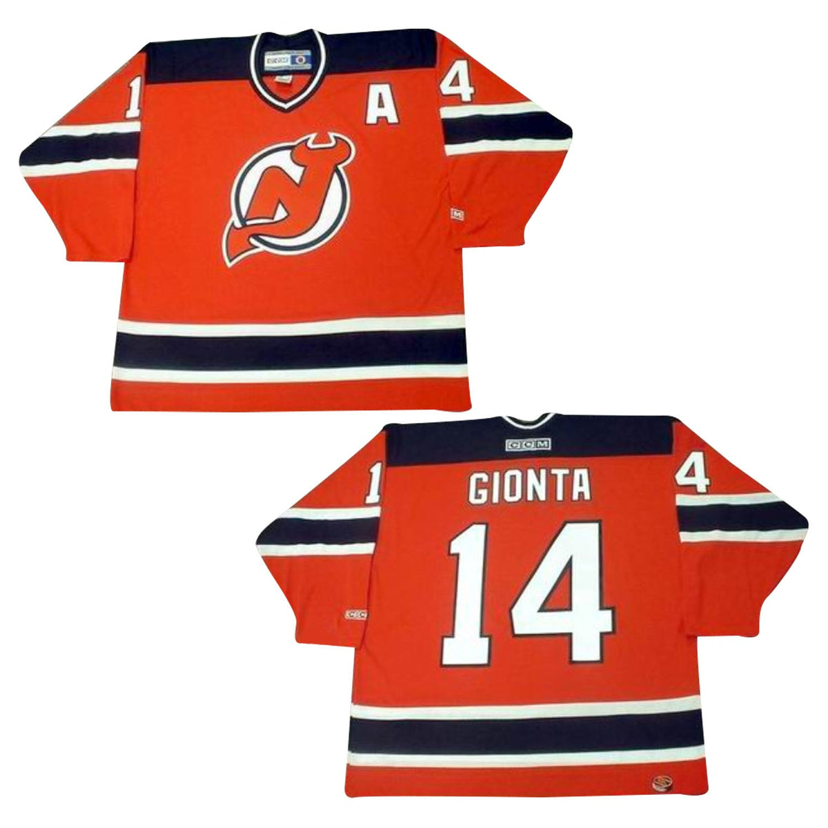 Brian Gionta New Jersey Devils 14 Jersey product image 1, provided for visual reference and product detail review