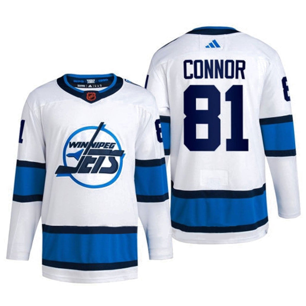 Kyle Connor Winnipeg Jets 81 Jersey product image 3, provided for visual reference and product detail review