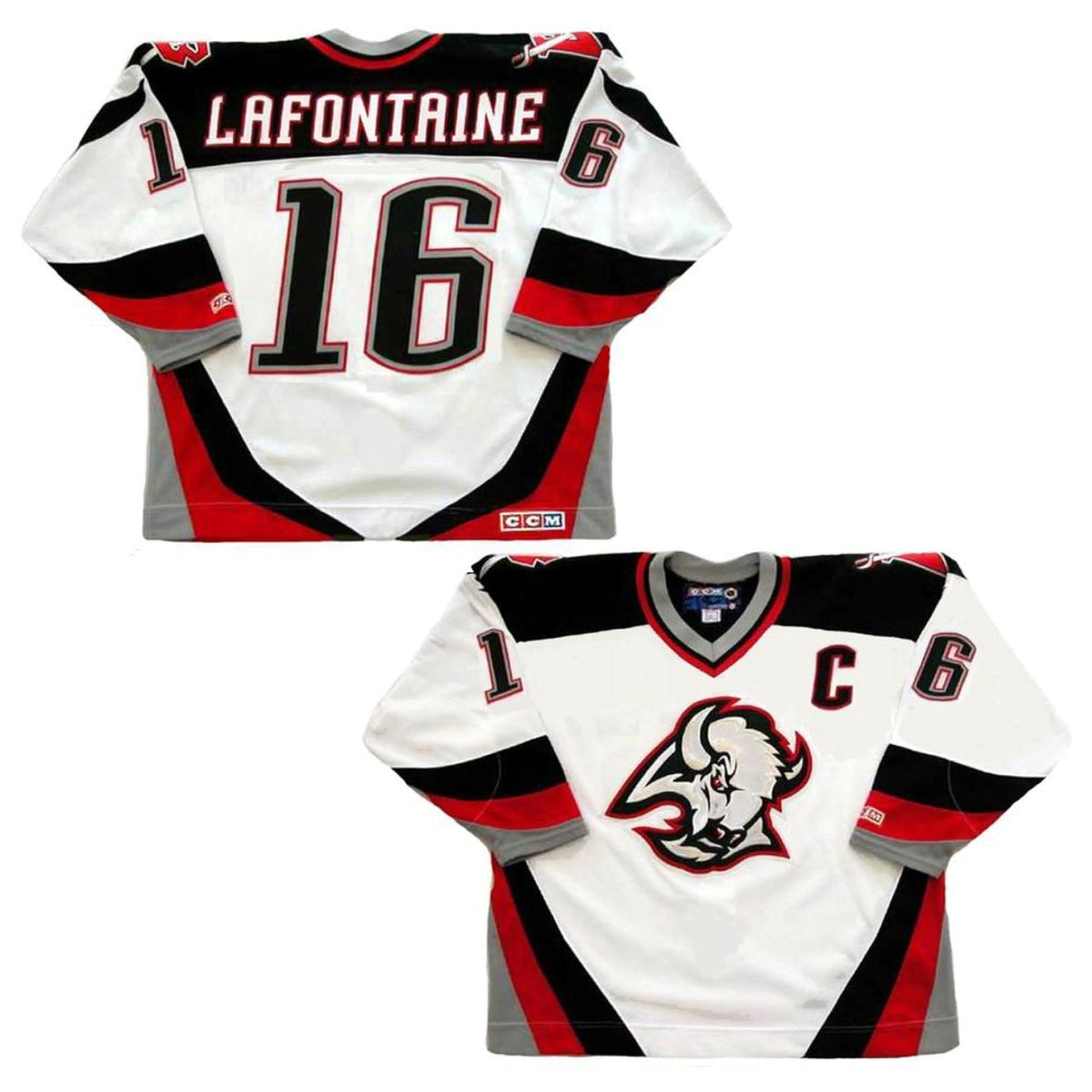 Pat Lafontaine Buffalo Sabres 16 Jersey product image 3, provided for visual reference and product detail review