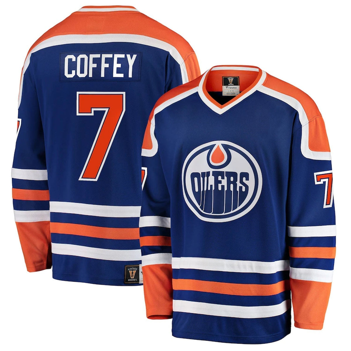 Paul Coffey Edmonton Oilers 7 Jersey product image 5, provided for visual reference and product detail review