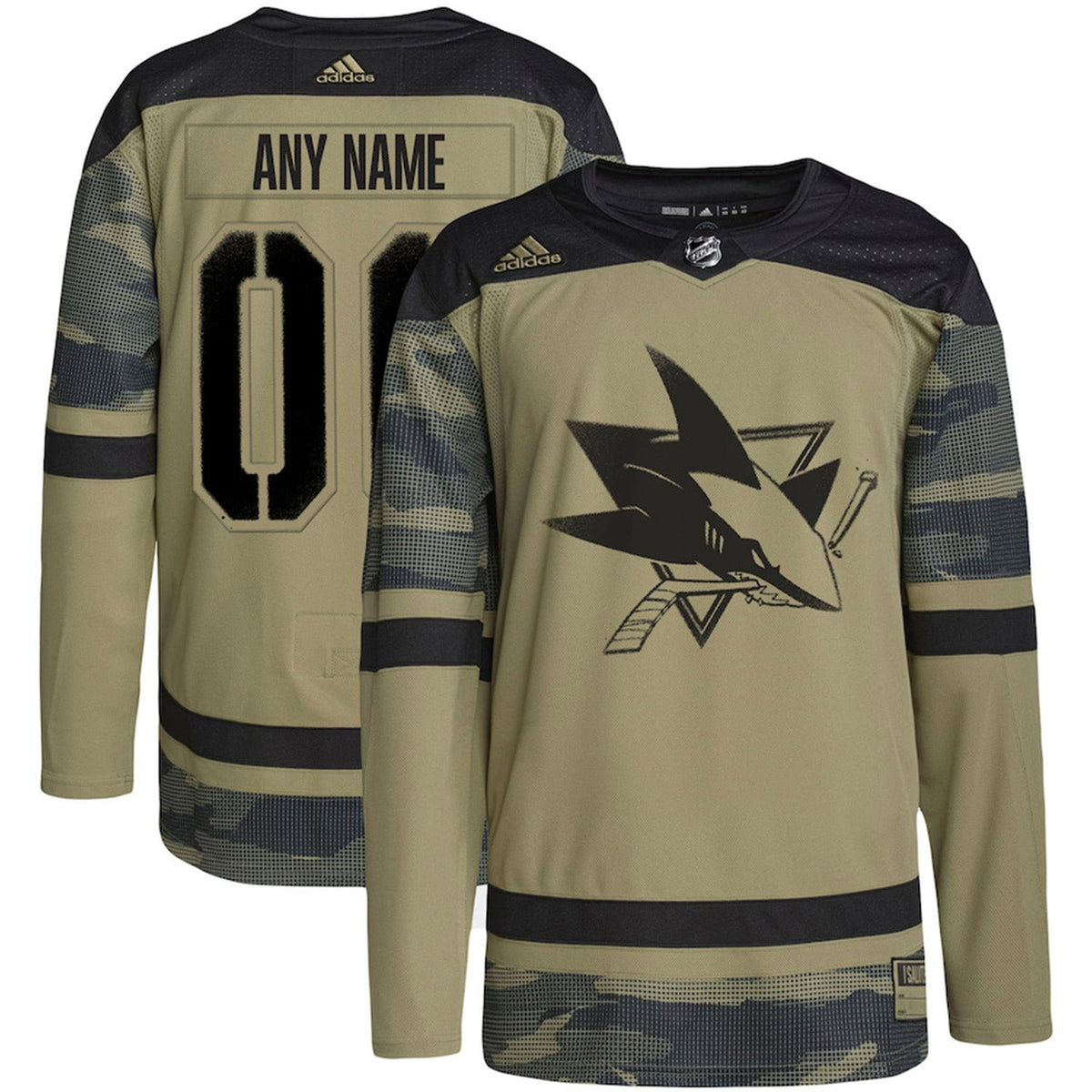 San Jose Sharks Custom Jersey product image 6, provided for visual reference and product detail review