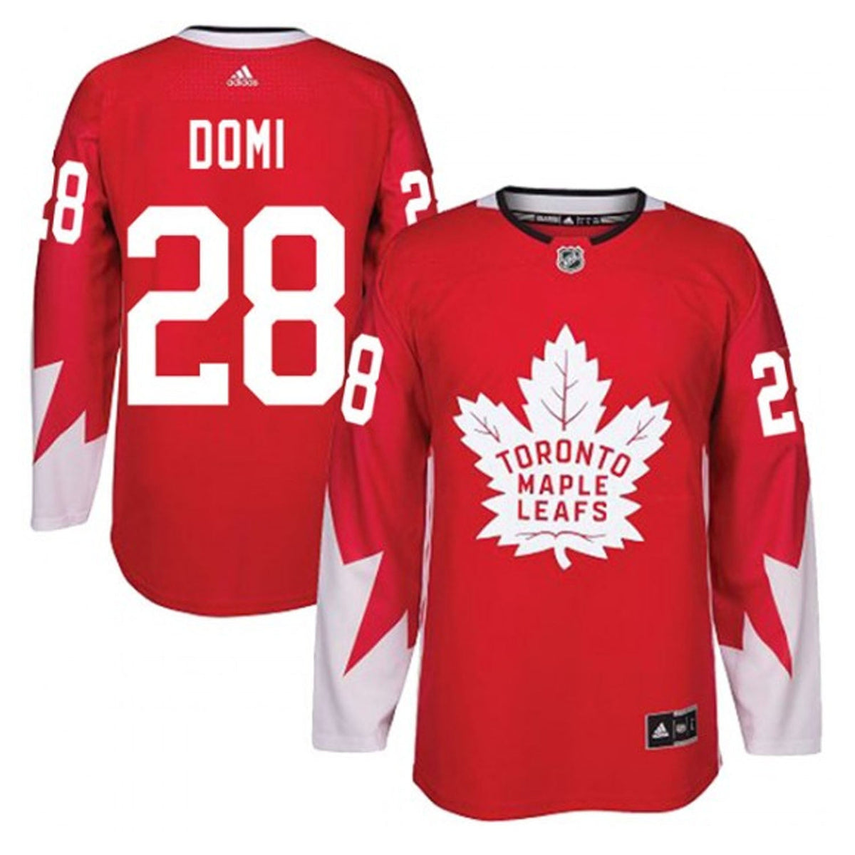 Tie Domi Toronto Maple Leafs 28 Jersey product image 5, provided for visual reference and product detail review