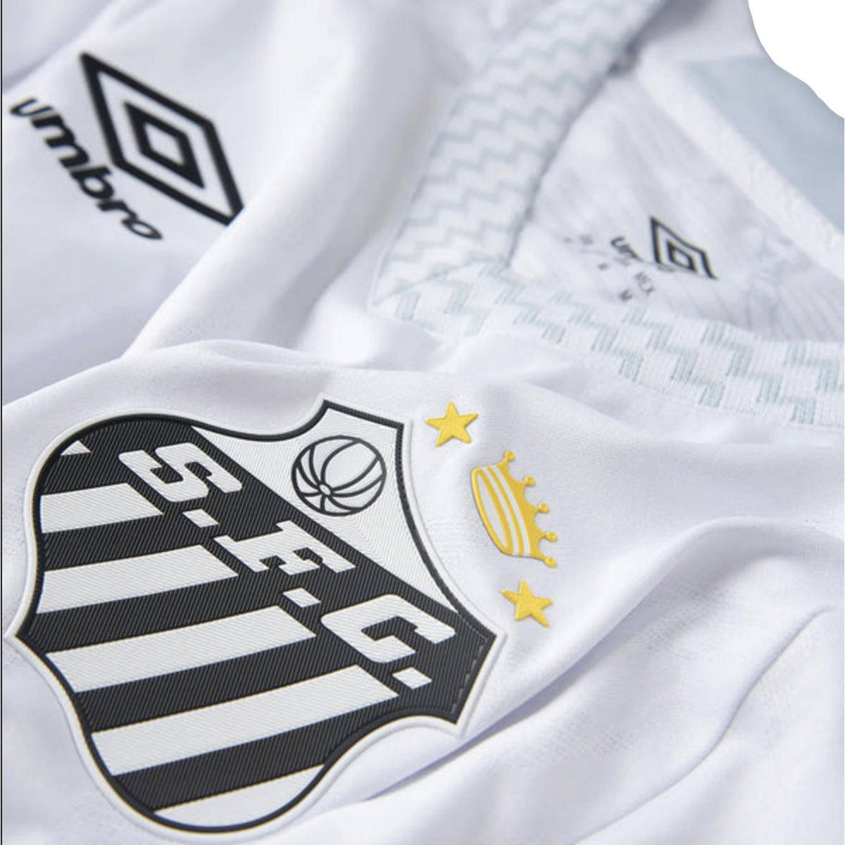 Umbro Santos FC 25/26 Home Jersey product image 3, provided for visual reference and product detail review