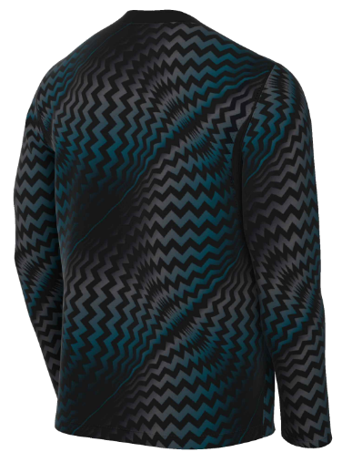 Nike Dri-Fit Gardien VI Gk L/S Jersey - Black product image 2, provided for visual reference and product detail review