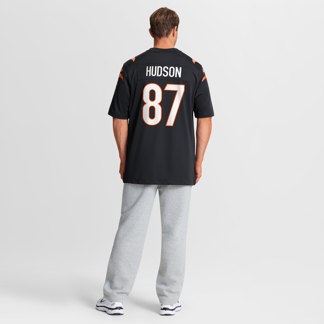 Cincinnati Bengals Tanner Hudson Nike Black Home Game Jersey product image 8