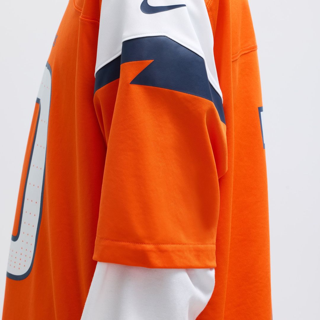 Men's Denver Broncos Bo Nix Nike Navy Alternate Game Jersey product image 22