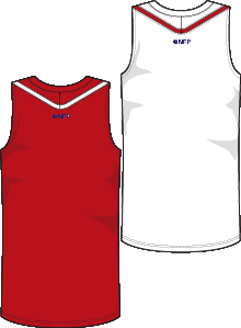 Under Armour Youth Clutch 2 Reversible Jersey - Red product image 2, provided for visual reference and product detail review