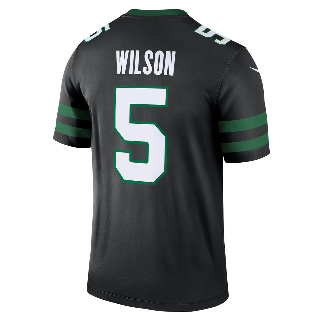 Men's New York Jets Garrett Wilson Nike Black Legend Player product image 3