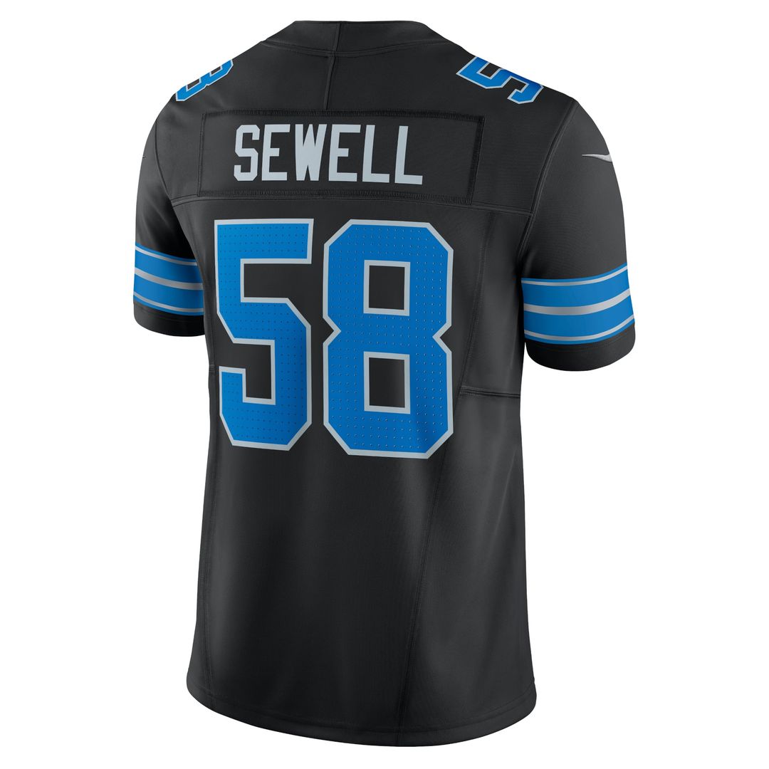 Men's Detroit Lions Penei Sewell Nike Blue Vapor F.U.S.E. product image 9