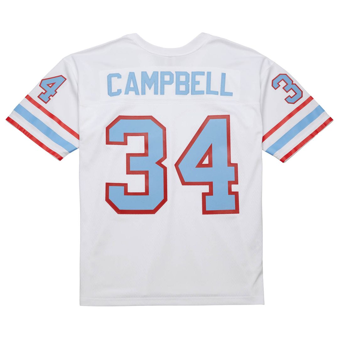 Men's Houston Oilers Earl Campbell Mitchell & Ness White product image 3