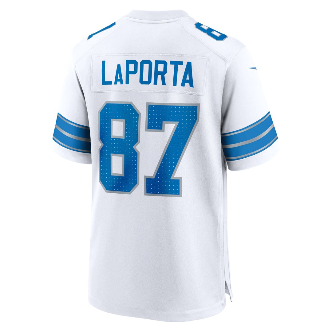 Detroit Lions Sam LaPorta Nike Blue Game Jersey product image 27
