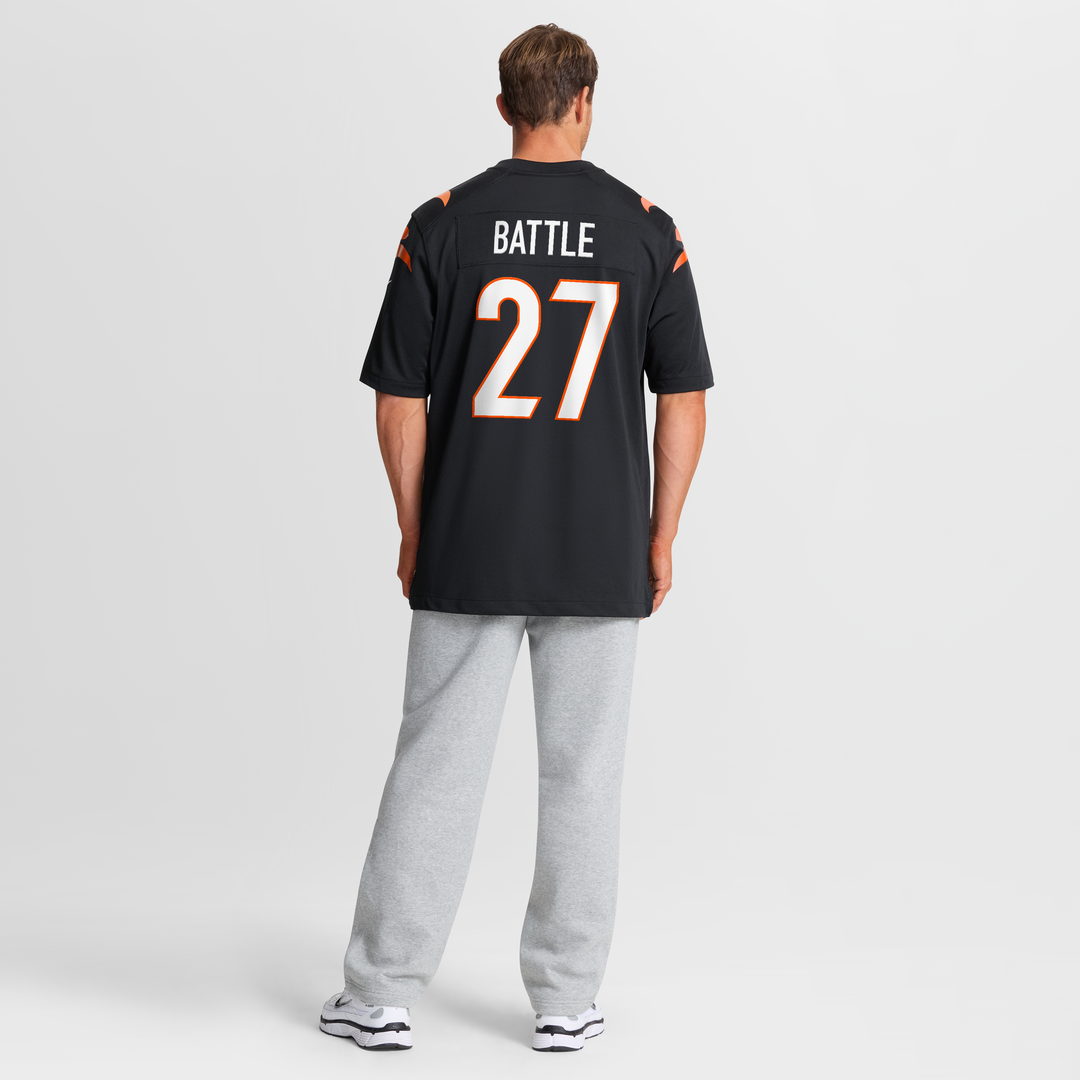 Cincinnati Bengals Jordan Battle Nike Black Game Jersey product image 8