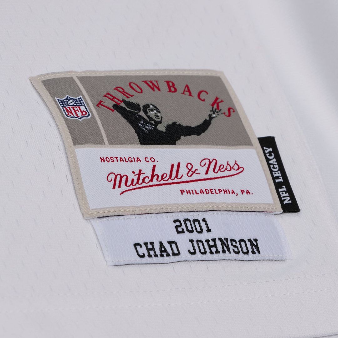 Men's Cincinnati Bengals Chad Johnson Mitchell & Ness White product image 3