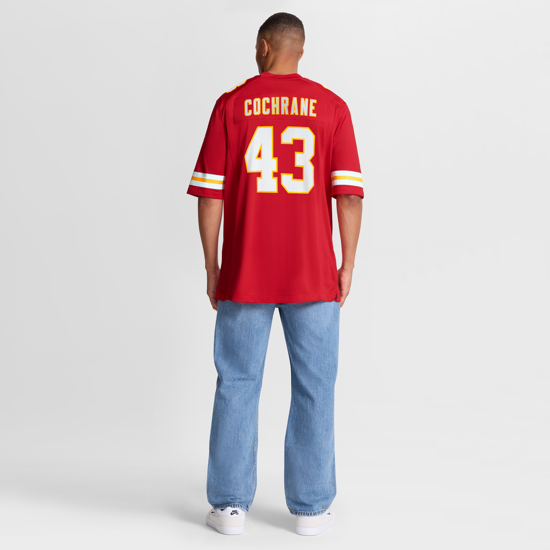 Kansas City Chiefs Jack Cochrane Nike Red Game Jersey product image 8