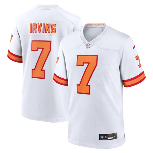 '76 Tampa Bay Buccaneers Bucky Irving Nike White Game Jersey product image 1