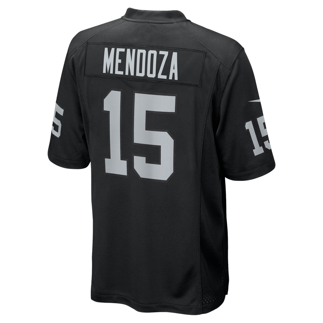 Las Vegas Raiders Fernando Mendoza Nike Black Game Jersey product image 3