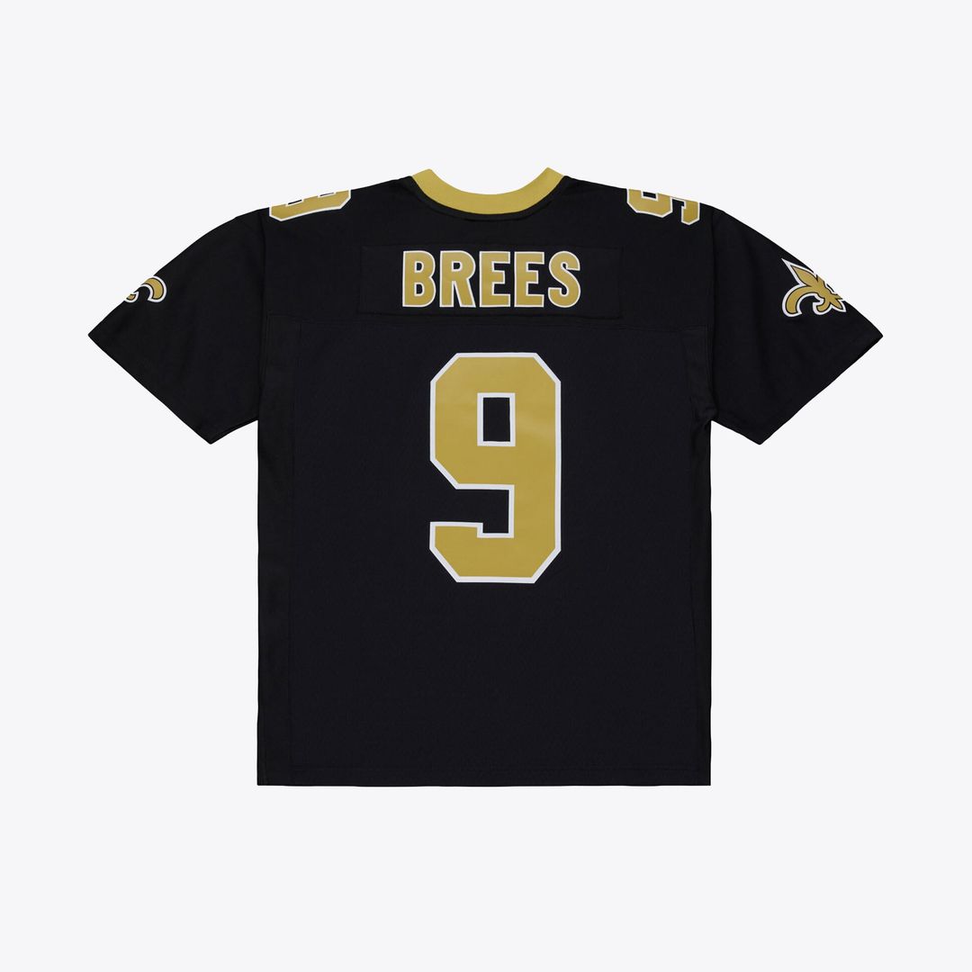 Men's New Orleans Saints Drew Brees Mitchell & Ness Black product image 3