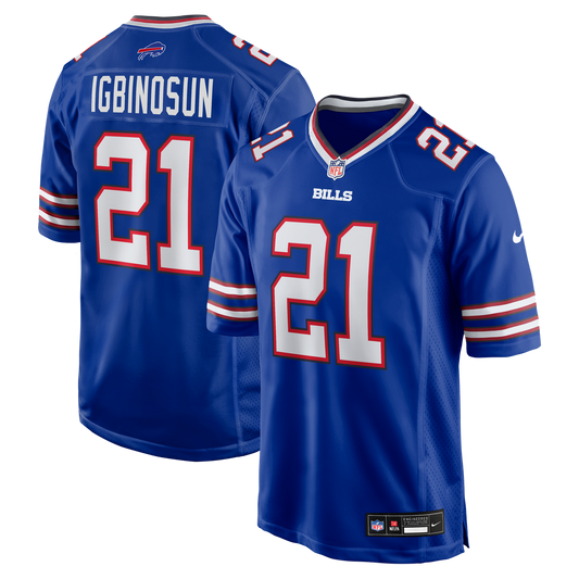 Men's Buffalo Bills Davison Igbinosun Nike Royal Team Game product image 1