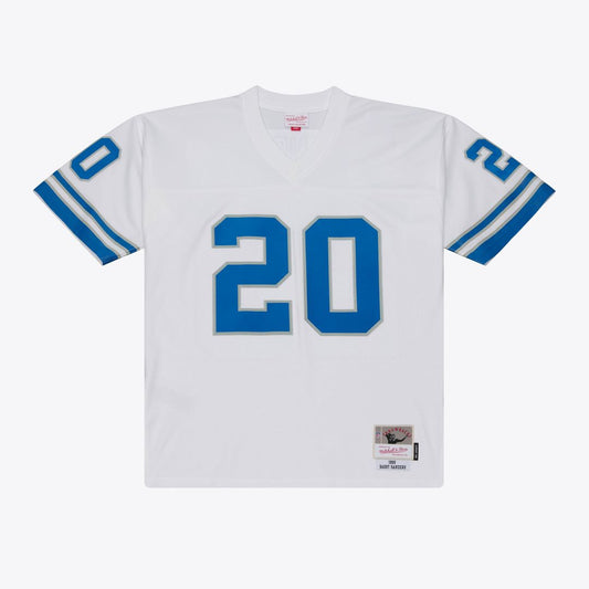 Men's Detroit Lions Barry Sanders Mitchell & Ness White product image 1
