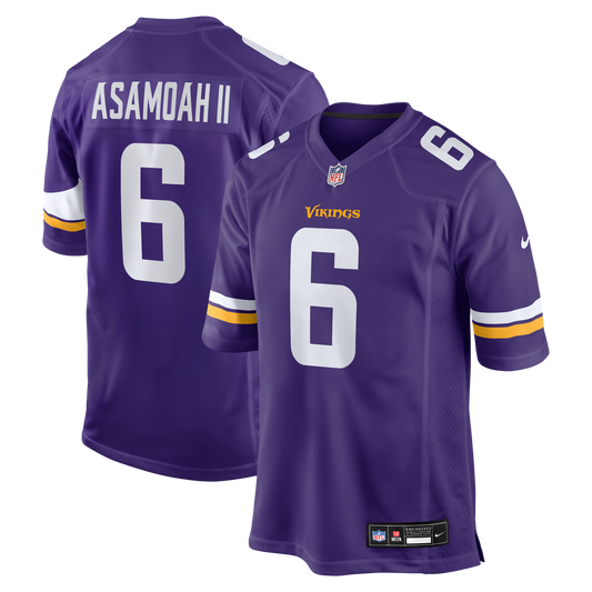 Men's Minnesota Vikings Brian Asamoah II Nike Purple Game product image 1