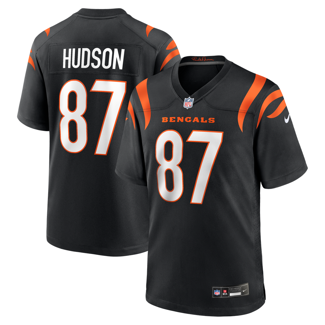 Cincinnati Bengals Tanner Hudson Nike Black Home Game Jersey product image 1