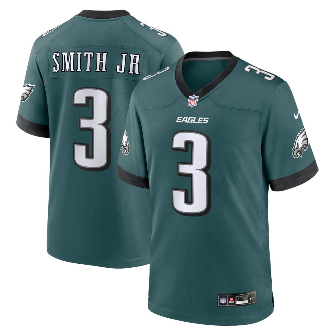Philadelphia Eagles Nolan Smith Nike Midnight Green Game product image 1