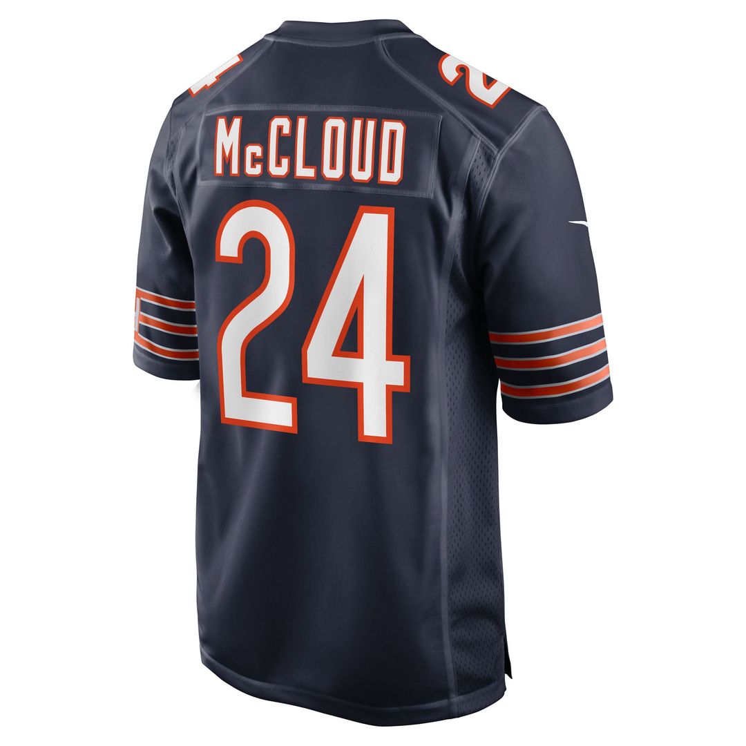 Chicago Bears Nick McCloud Nike Navy Game Jersey product image 3