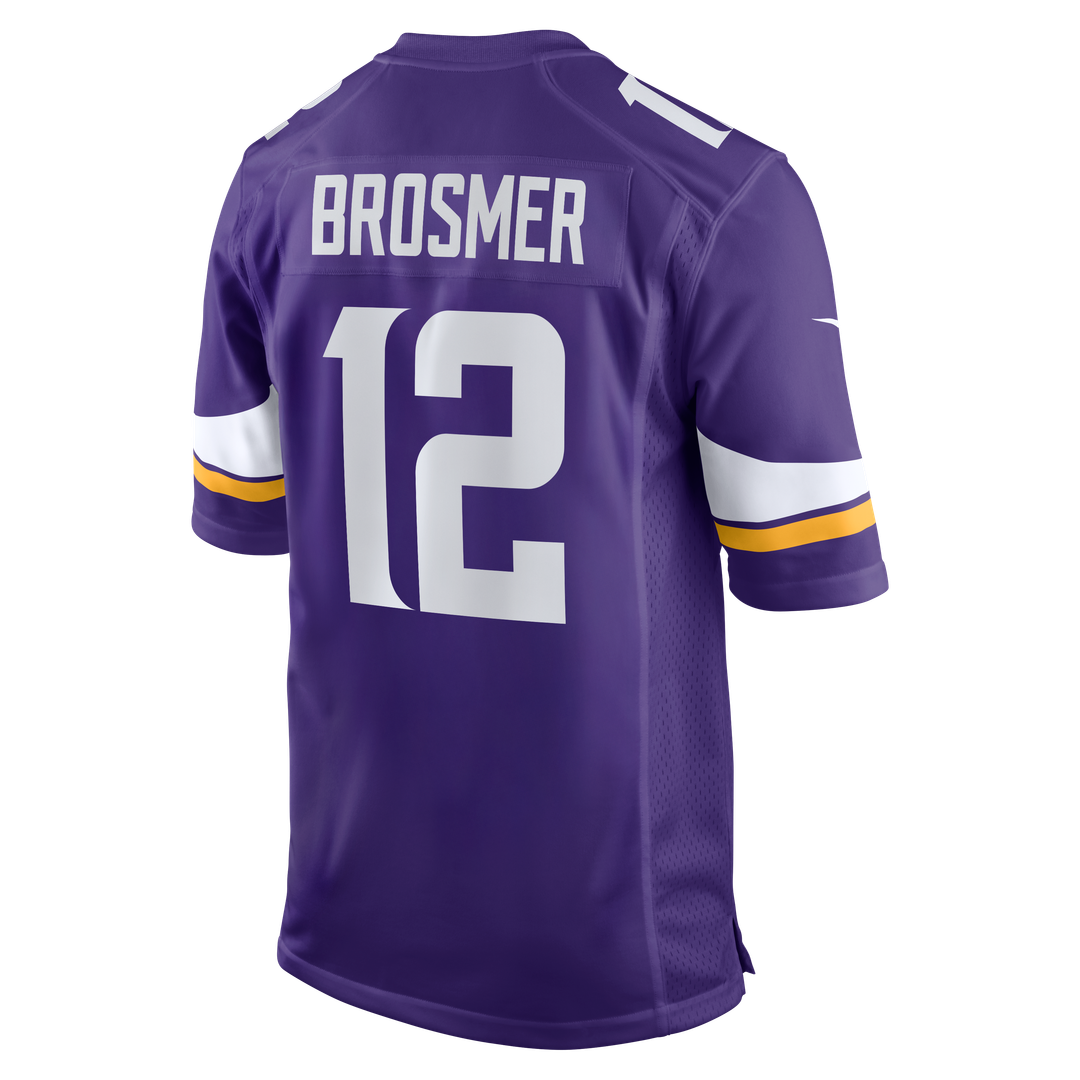 Minnesota Vikings Max Brosmer Nike Purple Game Jersey product image 3