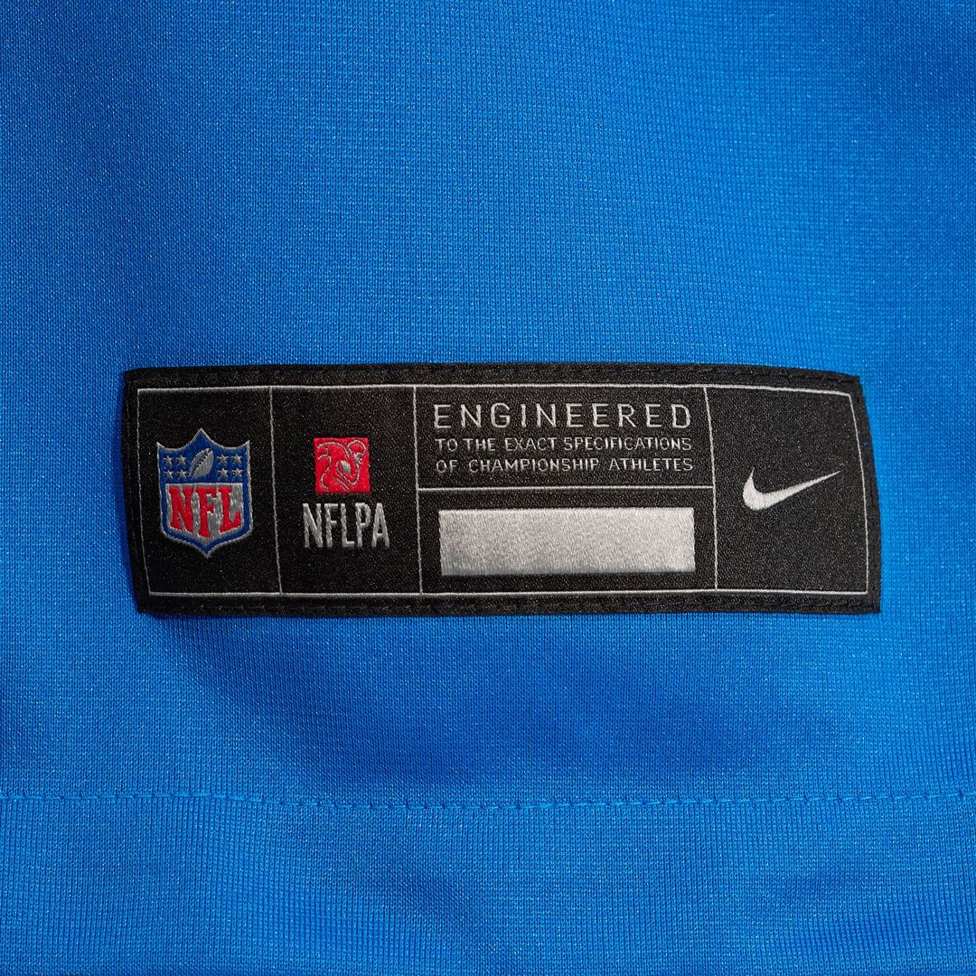 Men's Detroit Lions Jack Campbell Nike Blue Alternate Game product image 6