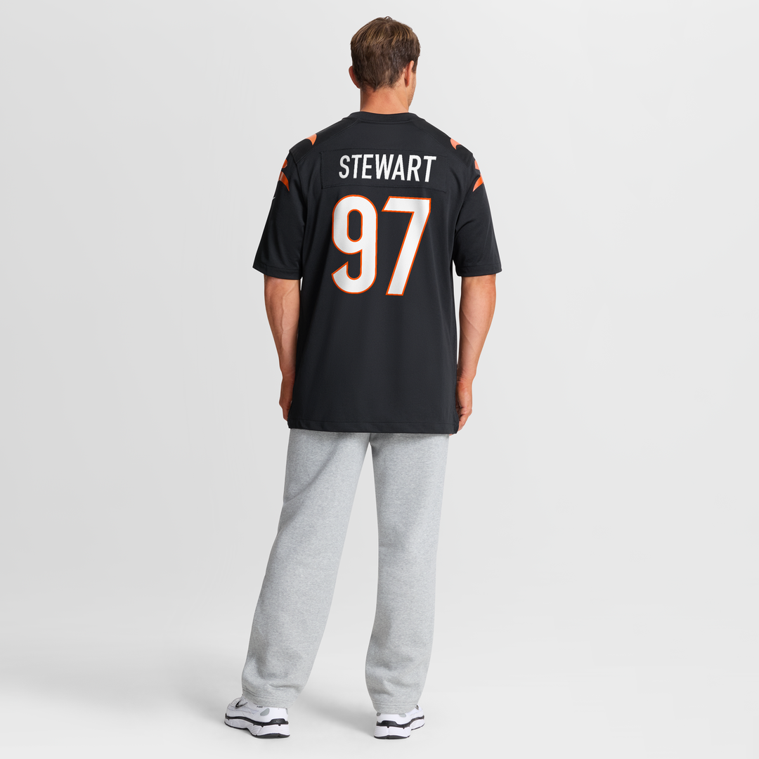 Cincinnati Bengals Shemar Stewart Nike Black Game Jersey product image 7