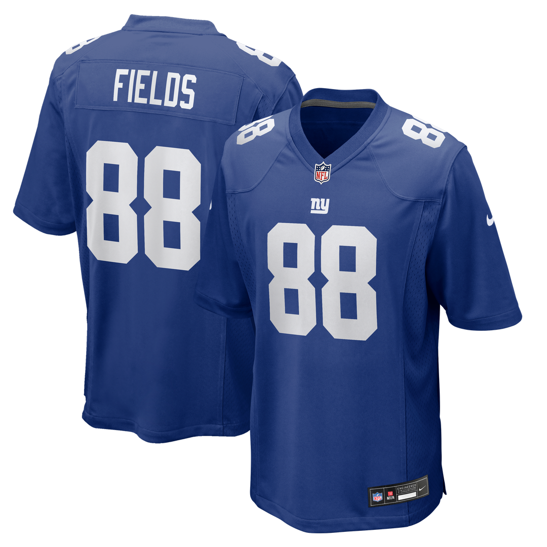 Men's New York Giants Malachi Fields Nike Royal Team Game product image 1