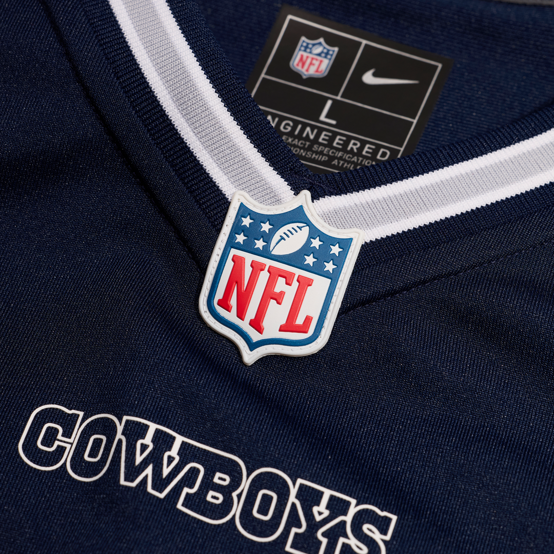Men's Dallas Cowboys Dak Prescott Nike Navy Game Team Jersey product image 4