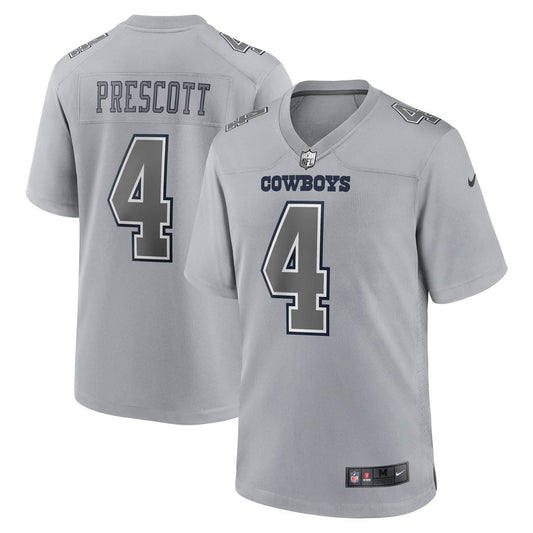 Men's Dallas Cowboys Dak Prescott Nike Gray Atmosphere product image 1