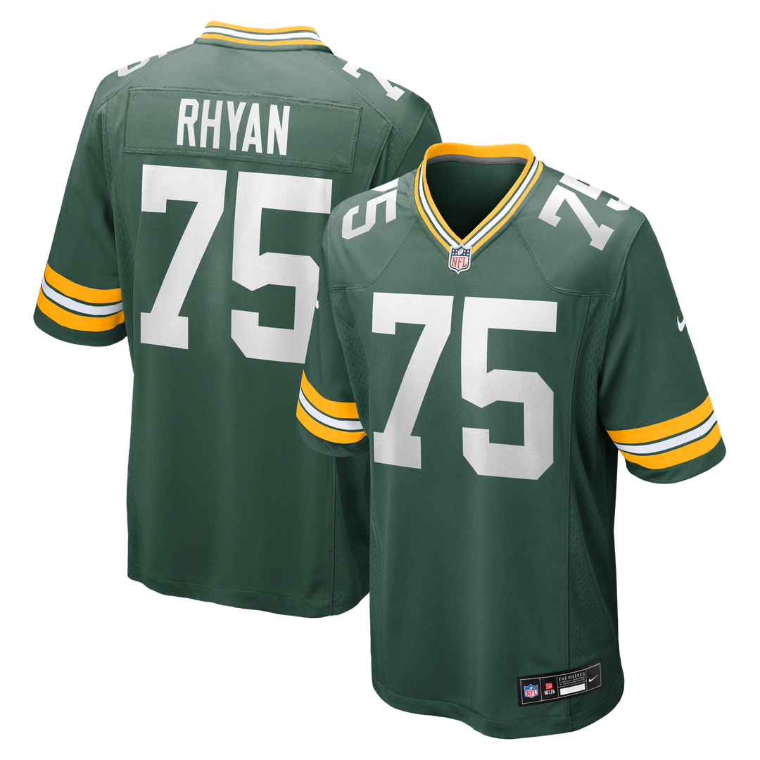 Men's Green Bay Packers Sean Rhyan Nike Game Player Jersey product image 1