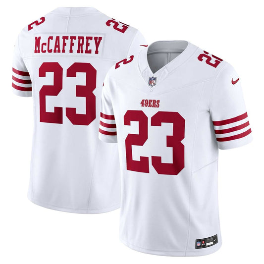 San Francisco 49ers Christian McCaffrey Nike White Vapor product image 1