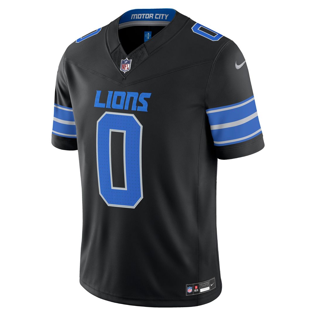Men's Detroit Lions Jahmyr Gibbs Nike Black Alternate Vapor product image 5