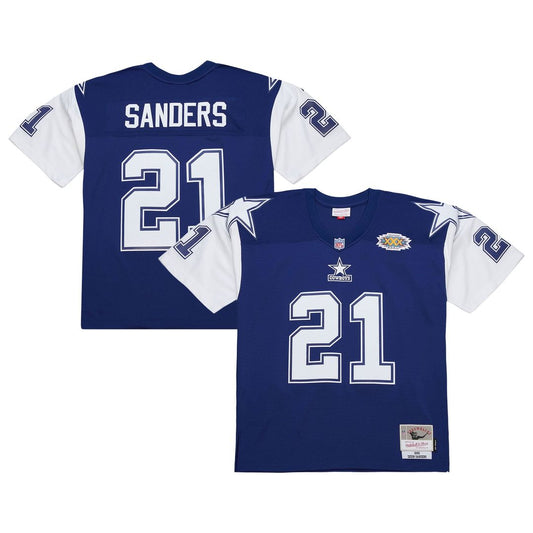 Men's Dallas Cowboys Deion Sanders Mitchell & Ness Navy product image 1