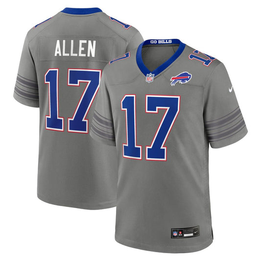 Men's Buffalo Bills Josh Allen Nike Gray Nickel City Game product image 1
